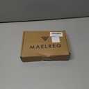 M MAELREG Mens Polo Shirts Short Sleeve Jacquard Performance Moisture Wicking Lightweight Casual Active Mens Golf Shirt (M)