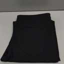 Houmous 29''31''33''35'' Inseam Women's Cotton Bootcut Pants Inner Pocket, Black, L