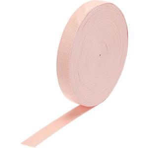MECCANIXITY Elastic Bands for Sewing 0.8"(2cm) 20 Yard Light Apricot Knit Elastic Spool High Elasticity for Wigs, Waistband, Pants