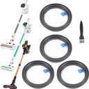 4Pack Hepa Filters Replacement Compatible with Tikom V500 Cordless Vacuum Cleaner. Washable Filters Works with Tikom 40kpa Stick Vacuum.