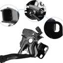 ACROPIX Car Hood Latch Lock Assembly Replacement for Honda CR-V 2012-2016 No.74120T0AA01 - Pack of 1 Black
