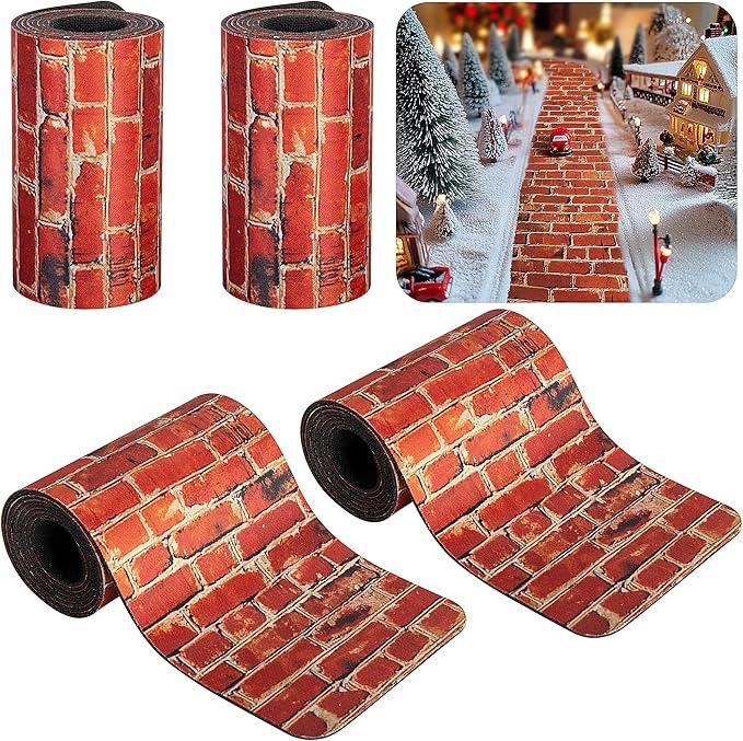 BRIWOODY 4 PCS, 31.5 INCH, BRICK RED