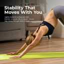 Sunny Health & Fitness Non-Slip Yoga Mat Durable, Anti-Tear, Lightweight, Cushioned Support for Yoga, Pilates, Stretching Exercises, Meditation and Floor Workouts | Multiple Sizes & Colors 68"L x 24"W x 0.16"Th