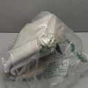 COMSE Extra Large Blanket Basket, Tall Woven Storage Basket, Nursery Hamper, 15.7x 21.7, Cotton Rope Laundry Hamper for Toys Clothes Towels, Blend White/Camel