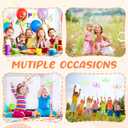 Sotiff 100 Sets Flying Disc Toys Twisty Pull String Flying Saucer Bulk Pull Helicopter Toy Twist Disc Flyer Saucers with Launcher Rings and Twist Sticks for Kids Party Favor Prizes, 4 Random Color
