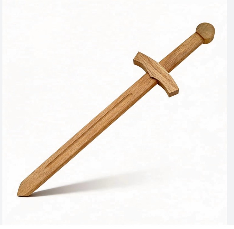 Wooden Practice Sword Wooden Training Indoor and Outdoor Practice Tool Swordplay Training Accessory Cosplay Costume Prop Gift Item