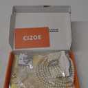 Cizoe 1920s Gatsby Accessories Set for Women Flapper Headband 20s Headpiece Necklace Gloves(od)