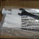 Lazblinds No Drill TDBU Cellular Shades, 48" W x 64" H, White