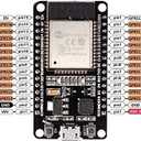 ESP-WROOM-32 ESP32 ESP-32S Development Board 2.4GHz Dual-Mode WiFi + Bluetooth Dual Cores Microcontroller Processor Integrated with Antenna RF AMP Filter AP STA Compatible with Arduino IDE (3PCS)