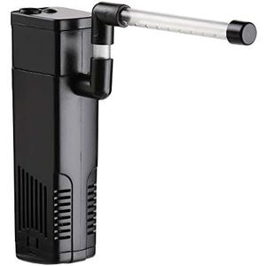 NICREW Aquarium Internal Filter, Submersible Power Filter with Multiple Function for Fish Tanks 2 to 5 Gallon, 40 GPH, 3.5W