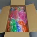 OLUPP 150 PCS Glow in the Dark Party Supplies, 16 Foam Sticks, 16 LED Glasses, 100 Glow Sticks and 18 Finger Lights for Neon Party, Wedding, Birthday, Concert, New Year, Carnivals, Raves