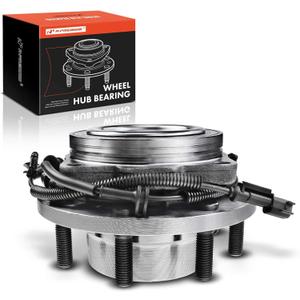 A-Premium Front Wheel Bearing and Hub Assembly with ABS & 8-Lug Compatible with Ford F-350 Super Duty 2017-2022, with DRW