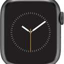 Anne Klein Silicone Fashion Bracelet for Apple Watch, Secure, Adjustable, Apple Watch Replacement Band, Fits Most Wrists (42mm (Series 10) & 38/40/41mm, Blush Pink/Black) 