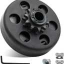 Mini Bike Go Kart Clutch 5/8'' Bore 10 Tooth Clutch for #40/41/420 Chain, Predator 212cc 196cc 10T Centrifugal Clutch Works with 2-6.5hp GX160 GX140 GX200 Engine