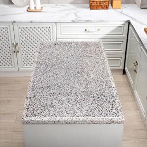 Clear Silicone Countertop Protector Mat, Non Slip & Heat Resistant Mats for Kitchen Countertop (35.4" X 23.6")