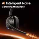 Angteela Wireless Headset with Mic Bluetooth Headset, Noise Cancelling Headphones for Work Office,Includes Dock & USB Dongle. Suitable for Home/Office/Call Center/Laptop/Teams/Zoom