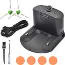 RDSJK Roomba Charger Dock, Replacement for iRobot Roomba e5 e6 i1 i3 i4 i5 i6 i7 i8 j5 j7 j9 Series & All 500 600 700 800 900 Series - Charger ADF-N1 17070 17064 4452369