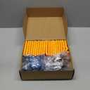 Party Supplies Compatible for Nerf - 10 Kids Pack Boys Birthday Party War Decorations,Face Mask Protective Glasses 200 Foam Bullets Darts for Two Teams Toy for Kids Boys.