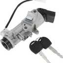 Motoforti No.96261298/96414708 Ignition Lock Cylinder for Chevrolet Aveo 2004-2011 for Pontiac G3 2010 Ignition Switch Cylinder Barrel Lock with 2 Key Set