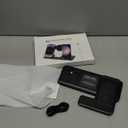 Wireless Charger for iPhone Charging Station, Foldable 4 in 1 Fast Charging for iPhone 16 15 14 13 12 Pro Max Plus, Charger Stand for Apple Watch & Airpods 4 3 2 Pro,for Samsung Series Black