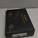 Blow Dryer Brush 5 in 1 Set,Negative Ion Air Curling Wrap Air Curler, Hot Air Styler Round Brush Blow Dryer Curling Iron Hair Styling Tools Gift for Dry,Volumize, Straight,Curl,100-120V (White)