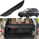 Cargo Cover for Subaru Forester 2014-2018 - Tailgate Accessory, Rear Trunk Security Shield, Black