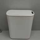 FRESHLIX Automatic Motion Sensor Bathroom Trash Can with Lid, 5 Gallon Touchless Trash Bin, Smart Electric Narrow Waterproof Garbage Bin for Toilet, Office, Rv, Bedroom, Living Room