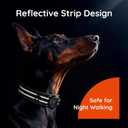 Dog Collar with Airtag Holder for XLarge Dogs, Upgraded Waterproof Air Tag Dog Collar Widened Comfortable Padded, Reflective, Ultra-Durable, Heavy Duty Dog Collars Adjustable - XL(24" - 28") Black