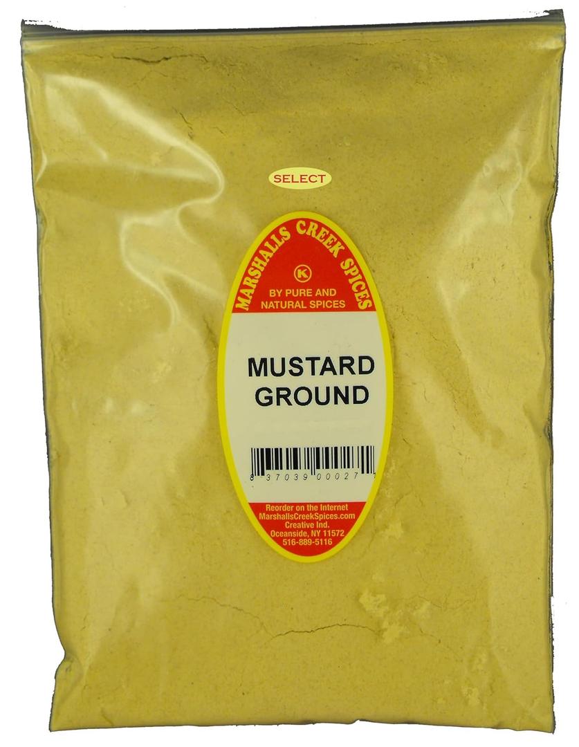 Marshalls Creek Spices, Select MUSTARD GROUND 8 ounces REFILL