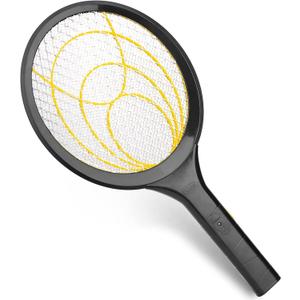 mafiti Fly Swatter Electric, Battery Powered Fly Killer Mosquito Zapper Bug Zapper Racket for Indoor Outdoor, Black
