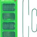 R N' D Toys RNDs 300 Pack Ornament Hooks Christmas Tree Decorating Hangers- Metal Wire Ornament Hooks for Christmas Tree Decoration Hanging (Green)