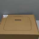 Fireproof Document Box, Hard Case Fireproof Document Organizer with Lock, Water Resistant Safe Box for Important Documents Certificates Laptop Passports, Black