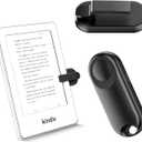 RF Remote Control Page Turner for Kindle Paperwhite Accessories Ipad Reading Kobo Surface Comics/Novels Tablets Android Taking Photos Camera Video Recording Triggers(Black)