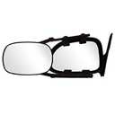 CIPA 11950 Clip-On Towing Mirror,Black & Silver, 15.75 Inch