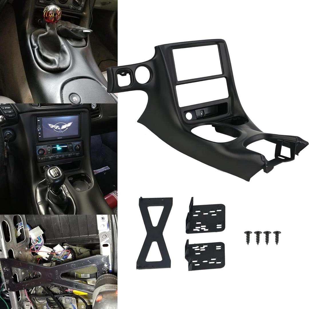 PACEWALKER DP-3021B Double DIN Stereo Dash Kit for 1997-2004 chevrolet Corvette C5 Part Number 10407815