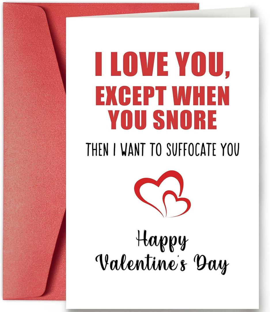 3 x SuperShunhu Rude Valentines Card for Him Her, Husband Valentines Card, Naughty Valentines Card for Boyfriend Girlfriend Husband Wife, Funny Valentines Gifts for Men Woman