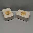 Celel 100 Pack 8 Inch Rectangle Paper Plates, 8 x 6 inch Food Trays Disposable Rectangle Plates for Tacos, Meat, Dessert, Snack