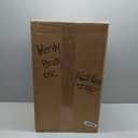 IRIS USA Plastic Drawer Storage Organizer Rolling Cart, with Wheels Casters, 6-Drawers, for Classroom Art Craft Supplies Dresser Closet Bathroom Laundry Room, Black/Clear