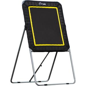 Champion Sports Deluxe Lacrosse Target: Ball Return Bounce Back Net Set for Professional, College and Grade School Training & Drills, Style: Deluxe Rebounder (3' x 4')