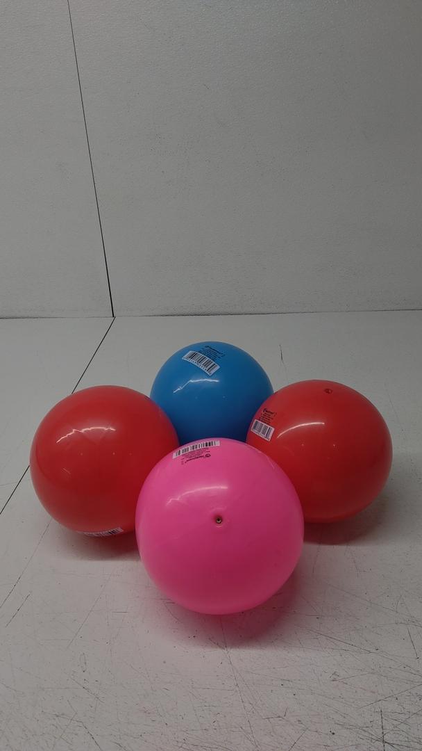 Hedstrom 13-Inch Indoor/Outdoor Playballs, Assorted Colors, 4-Pack