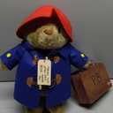 YOTTOY Paddington Bear Collection | Classic Paddington Bear Stuffed Animal Plush Toy w/ Suitcase - 16”H