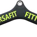 Home Gym Fitness Rowing T-bar V-bar Pulley Cable Machine Attachment, Bicep Curl Tricep LAT pulldown Bar Back Strength Training Handle Grips LAT Pull Down Bar for Seat Row Workout