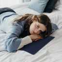 USB Heating Pads Neck Back Shoulder Heat Pad Shoulder Pain Relief Electric Cloth Heater Pad Washable Foldable Pad 35-42 3-Mode Adjustable Temperature USB Heated Blanket for Clothes Seat Pet Warmer (Grey)