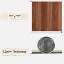 Nexus Self Adhesive 12-Inch Vinyl Floor Tiles, 20 Tiles - 12" x 12", Medium Oak Plank-Look Pattern - Peel & Stick, DIY Flooring for Kitchen, Dining Room, Bedrooms & Bathrooms by Achim Home Decor