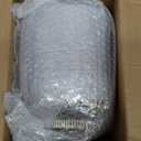 Festiva 200Pcs Gold Dessert Plates 6.3" with Forks 5"- Small Disposable Dessert/Cake/Appetizer Plates Plates- serve 100 guests include 100Plates 100Forks for Wedding & Easter Party &Valentine's Day