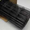 24 Inch x 50 Foot PVC Black Chicken Wire Fencing,Vinyl Fence Rolls,Cattle Panel Fence Mesh,Garden Fencing,2 Inch x 3 Inch 16GA,Wire Fencing for Yard Vegetable Plant Protection Poultry Netting.