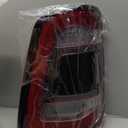 FIONE: For Dodge Ram 1500 Tail Light Assembly Without Blind Spot 2019-2022 LED Type & Red Lens Chrome Interior (Left+Right Side)