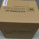 DE Plastic-Free Glass Storage Containers (3-Pack, 51oz) with Bamboo Lids  Eco-Friendly, Airtight, Reusable  Oven, Microwave & Dishwasher Safe  BPA-Free & Sustainable.