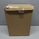 Rear Center Console Organizer for Tesla Cybertruck Trash Can with Anti-Slip Lid Cover Backseat Storage Box 2nd Row Seat Organizer Bin for Cybertruck Accessorie 2024 2025