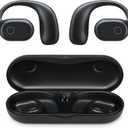 iLive Electronics 16mm Driver Clear Truly Wireless Open Ear Earbuds, Black, IAEBTO34B